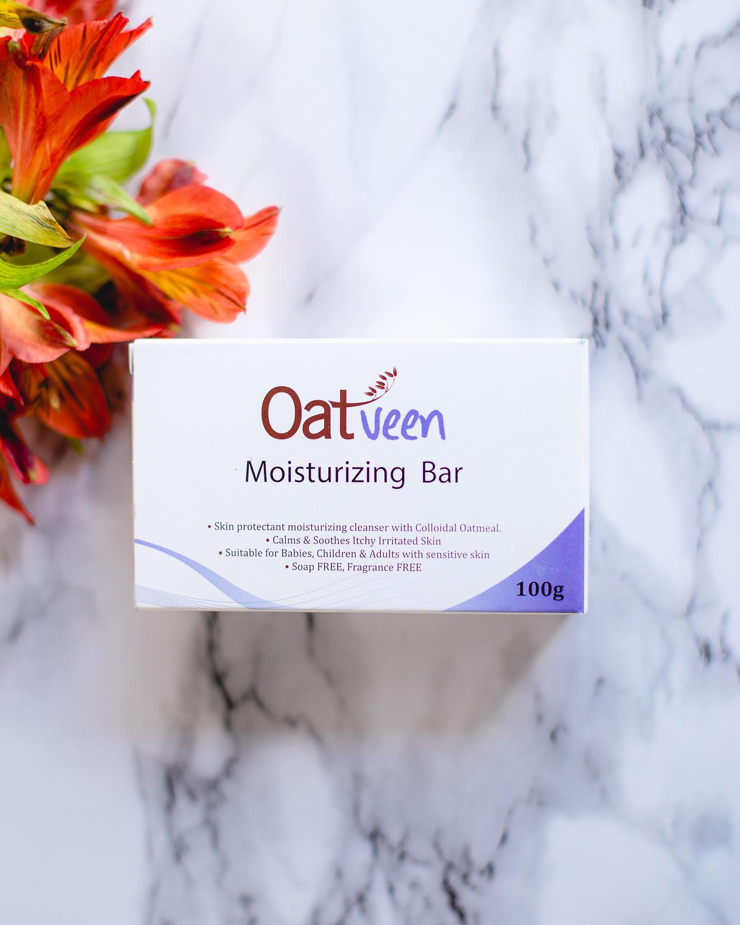 Oatveen Moisturizing Bar-100g