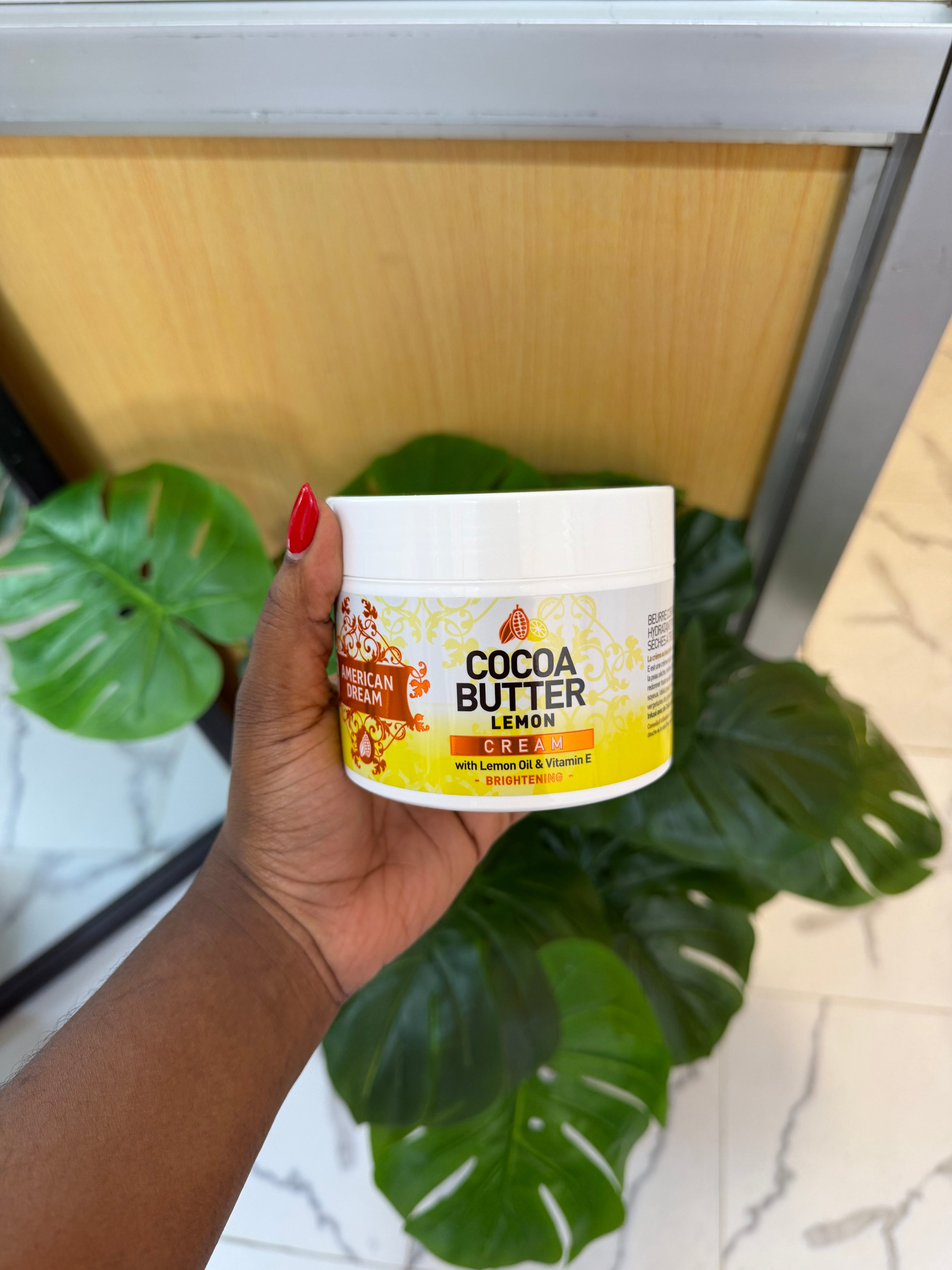 AMERICAN DREAM COCOA BUTTER LEMON CREAM 500ml