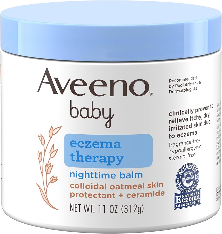 Aveeno baby eczema therapy night time balm 312g