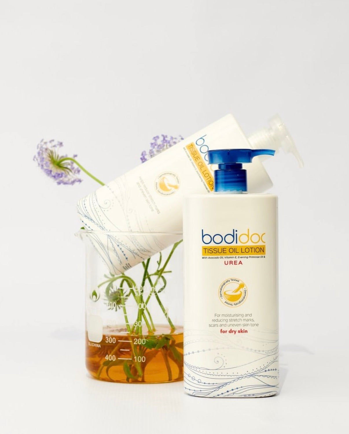 Bodidoc Tissue Oil Lotion with Urea for Dry Skin
