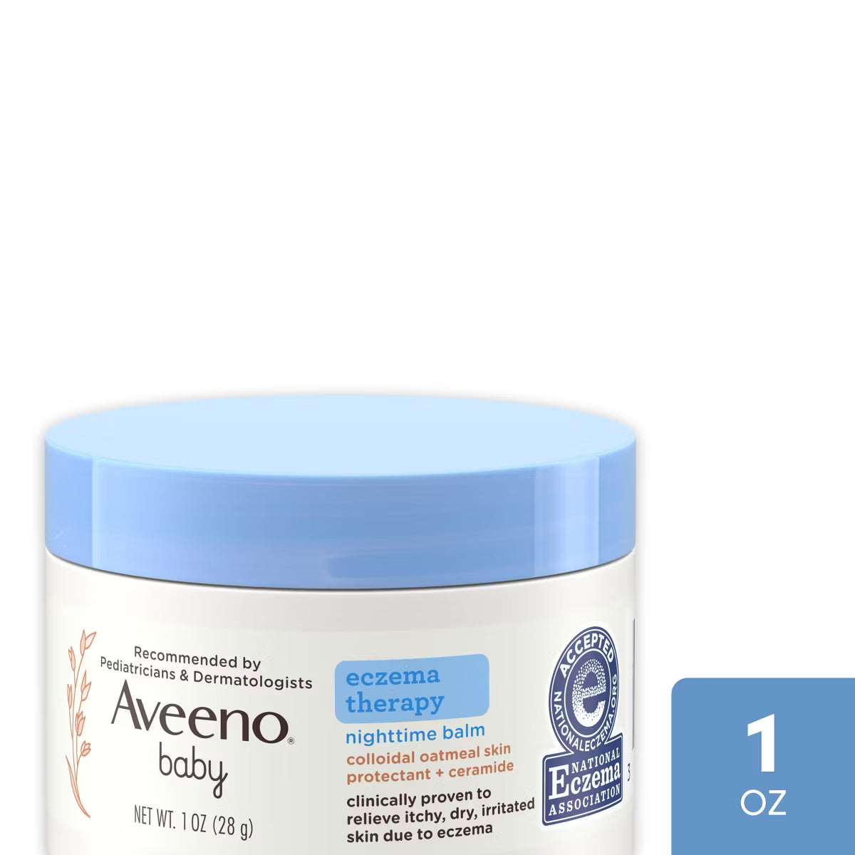 Aveeno Baby Eczema Therapy Nighttime Moisturizing Balm 28g
