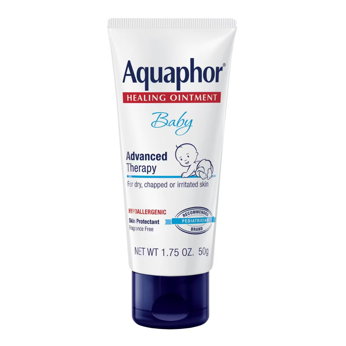Aquaphor Baby Healing Ointment Advanced Therapy Skin Protectant - Dry Skin and Diaper Rash Ointment