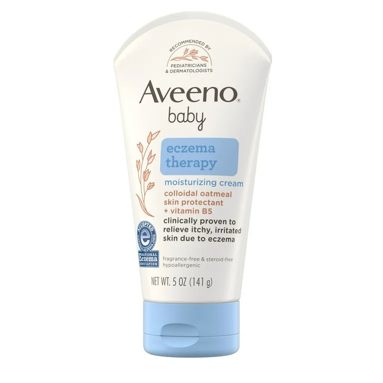 Aveeno Baby Eczema Therapy Moisturizing Cream Body Lotion with Oatmeal