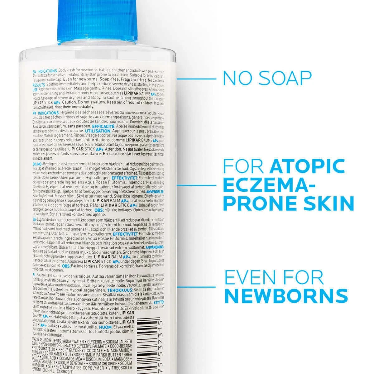 LA ROCHE POSAY LIPIKAR SYNDET 400ML